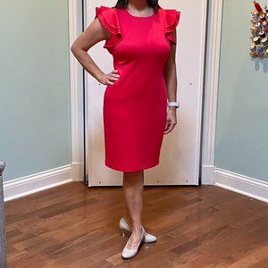 Tommy Hilfiger Dress Size 6 NWT Red